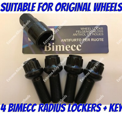 Alufelgen Sicherungsschrauben 35mm Gewinderadius für Mercedes A B C Klasse Cla Cls