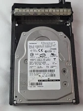 Lot of 2 Hitachi HDD Hard Disk Drive Ultrastar 73GB w Caddy HUS151473VL3800 
