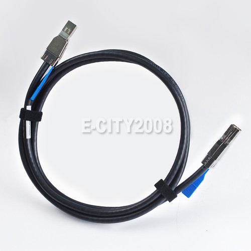 Câble SAS externe haute vitesse Dell GYK61 Mini SFF-8644 vers SFF-8644 HD 1 mètre - Photo 9/13