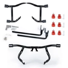 Saddlebag Guard Rails Bag Guards Front Highway Engine Guard For Harley Touring