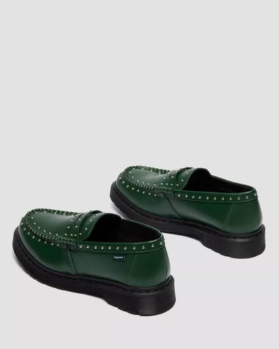 41873300 Supreme × Dr.Martens Studded Penton Loafer Dark Green 25SS Week (Men's) - Picture 5 of 9