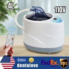 Sauna Steamer Pot 4L Home Shower Spa Heater Portable Steam Generator Remote 110V