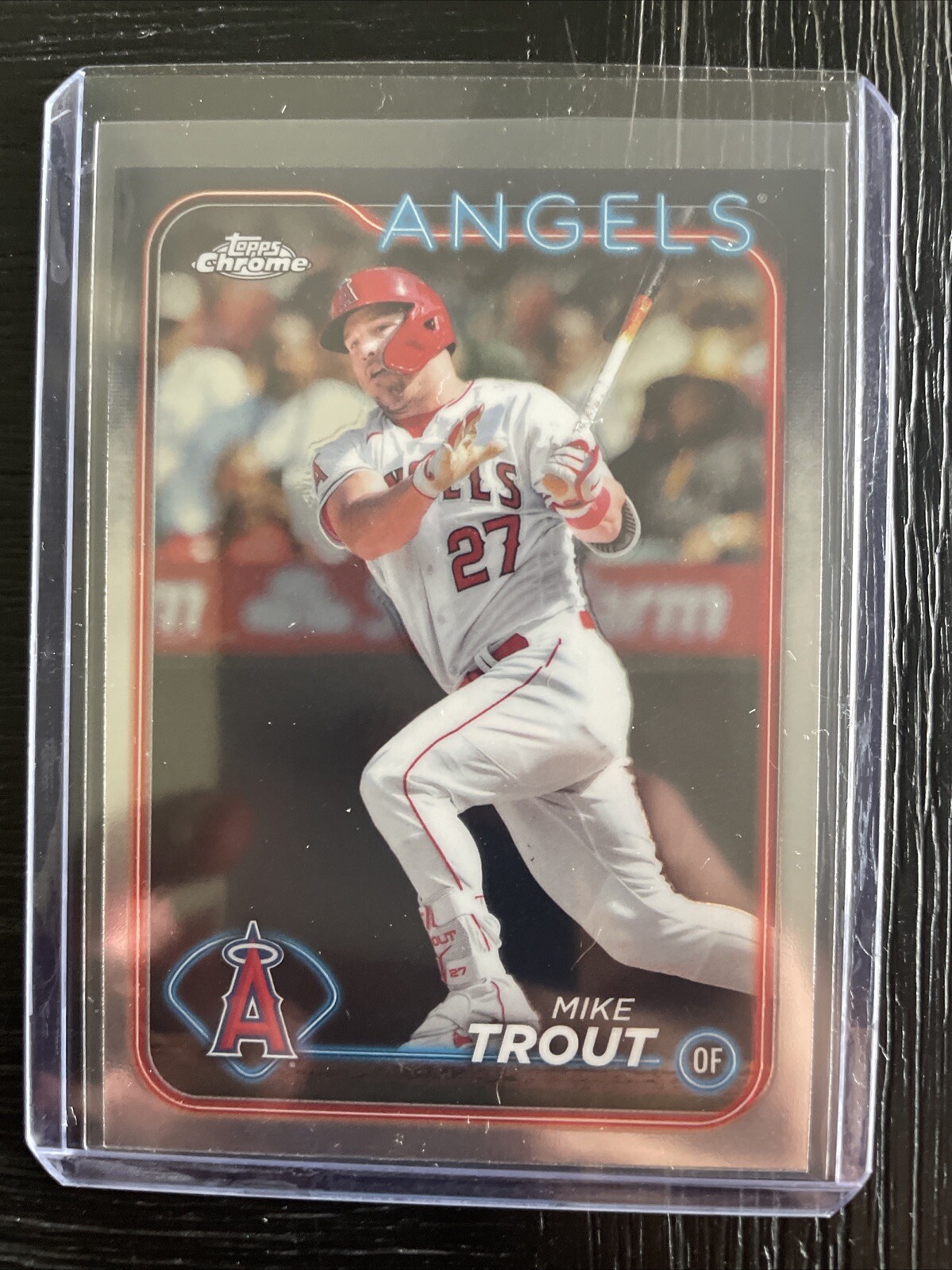 Mike Trout  2024 Topps Chrome Refractor  Prizm #200 - Angels GEM-MT