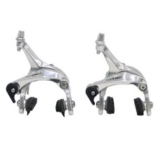 TEKTRO R313 Dual Pivot Caliper Brake Set 39-52mm Designed for 28C tire , Silver
