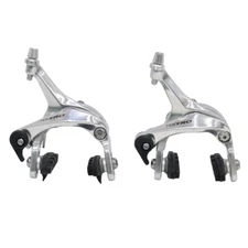 TEKTRO R313 Dual Pivot Caliper Brake Set 39-52mm Designed for 28C tire , Silver