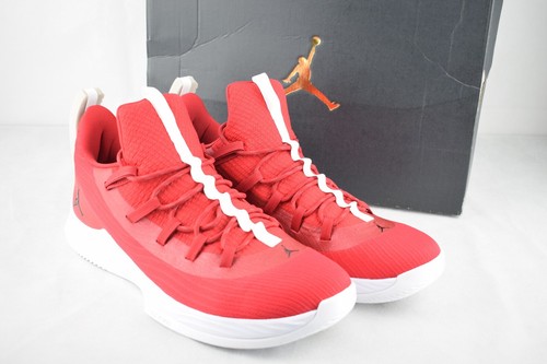 Sneaker uomo Jordan Ultra Fly 2 Low Red White EU 47,5 US 13 + IMBALLO ORIGINALE AH8110-601 - Foto 7 di 7