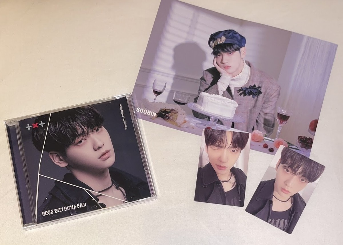 TXT SOOBIN - GOOD BOY GONE BAD GBGB - Solo Japan 3rd CD Photocard