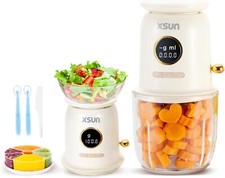 Baby Food Maker, Wireless Baby Food Processor Set for Baby Food, Fruit, Vegatabl