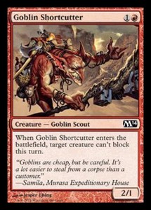 Goblin Shortcutter x4 - Magic 2014 - NM-Mint, English - Magic 2014