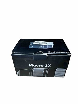 Brightin Star 60mm F2.8 II 2X Macro Lens for X/E/Z/EF-M/RF/M43 Mirrorless Camera