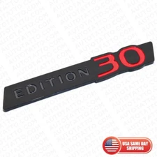 For Infiniti EDITION 30 Rear Trunk Lid Badge Emblem Nameplate Sport Gloss Black