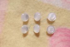12mm 20L White /& Gold Pearlescent Pearl Shank Dress Costume Craft Buttons K223