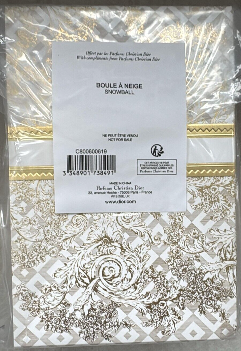 ⭐ DIOR ⭐ SNOW GLOBE ⭐ 2024 VIP Platinum Gift ⭐ NEW ⭐ ORIGINAL