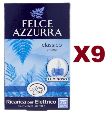 9 BLUE FERN REFILLS CLASSIC TALC REFILLER for Electric Home Diffuser