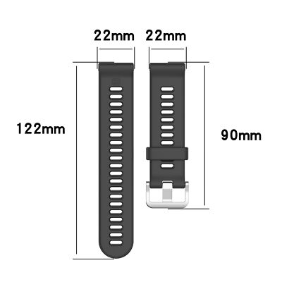 Band Strap Bracelet Replacement For Garmin Forerunner 745 Watch