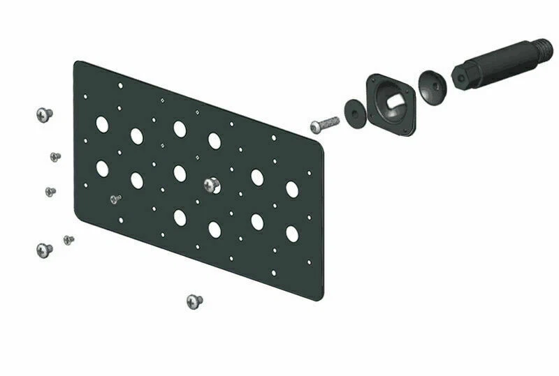 Soporte de montaje de matrícula de gancho de remolque para parachoques para Mercedes-Benz Clase B 2015-2018 Foto 2 de 4