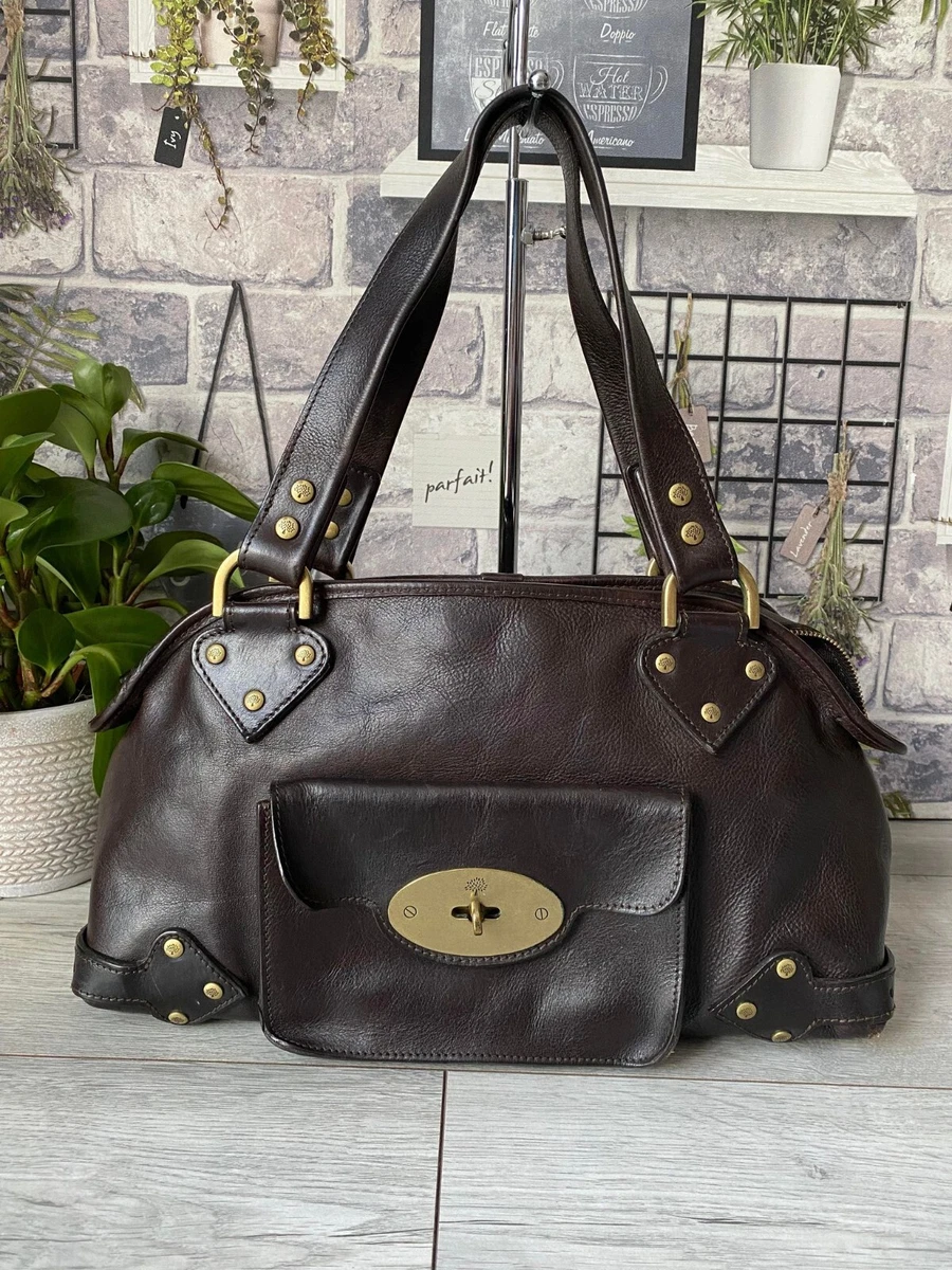 Mulberry darwin sales leather handbag
