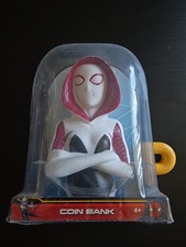 New! - Marvel - Spiderman - Spider Gwen - Coin Piggy Bank