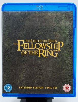 Lord of the Rings Fellowship of the Ring Blu-ray Extended Edition 5-Disc UK