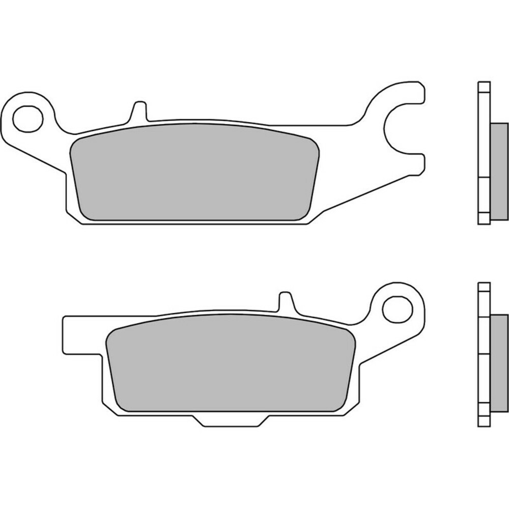 Free Shipping Brembo Competition Sintered Brake Pads 07YA49SX