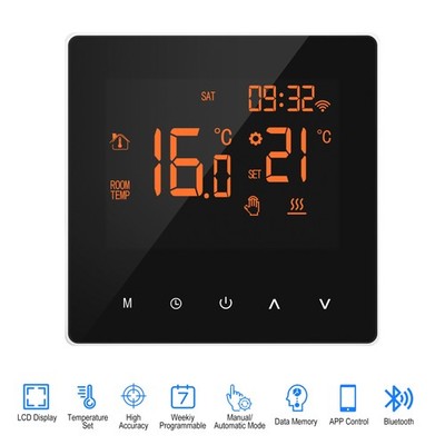 Raumthermostat WiFi Digital Elektrische Thermostat Fußbodenheizung Wandheizung