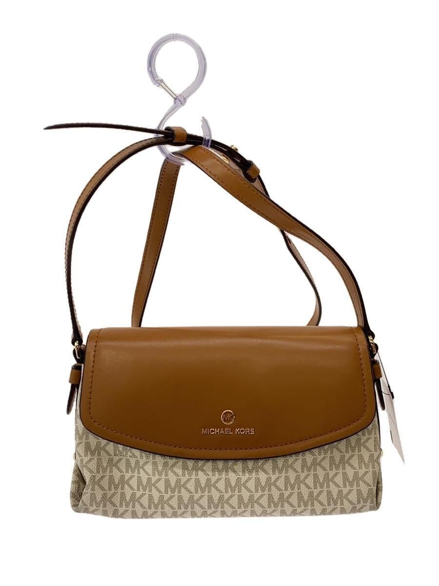 Concor BROOKLYN（希少） MICHAEL KORS SHOULDER BAG PVC Camel TOTAL PATTERN 32H1GBNC7B