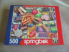 Springbok Jigsaw Puzzle - Snack Treats 500 Piece Complete