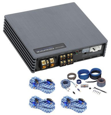 Zapco HB 810 II 8AD 10-Channel DSP/8-Ch. Amplifier-4 Class AB/4 Class D+Amp Kit