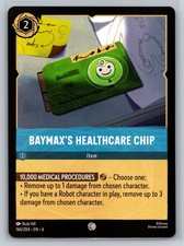 Disney Lorcana 166/204 Baymaxs Healthcare Chip Azurite Sea Sapphire Item