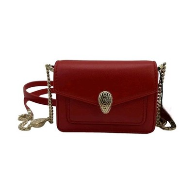 BVLGARI Serpenti Forever Chain Crossbody Bag Micro **Authentic* With Certificate