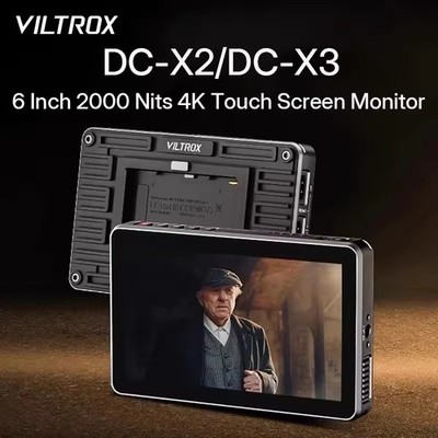Viltrox DC-X3 DC-X2 6 Inch 4K HDMI SDI 3D-LUT Touch Camera Field Video Monitors