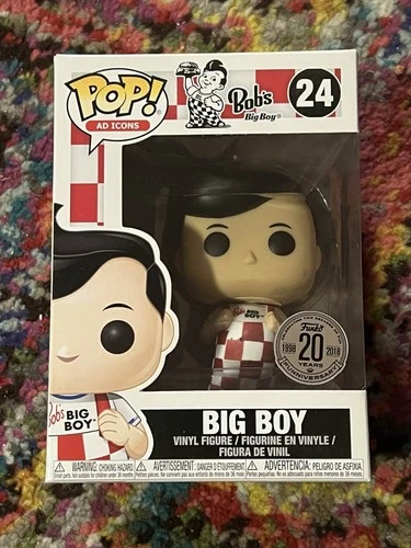 Funko Pop! Ad Icons Bob's Big Boy #24 20th Anniversary