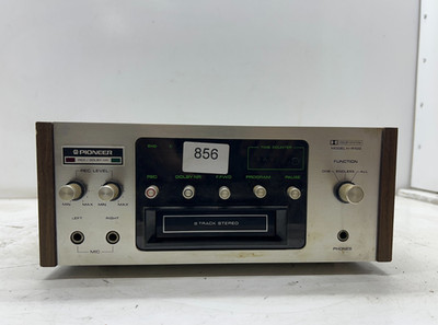 Pioneer H-R100 8 Track Player Recorder For Parts/Repair