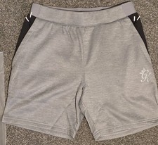 Gymking endurance short in Grey, Slim Gym Shorts, Men's