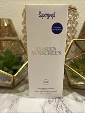 Supergoop Unseen Sunscreen SPF 50 2.5oz New In Box Sealed Tube Exp 10/2027.