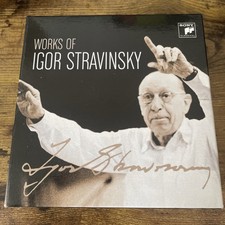 Works Of Igor Stravinsky 22 CD Sony Classical Box 