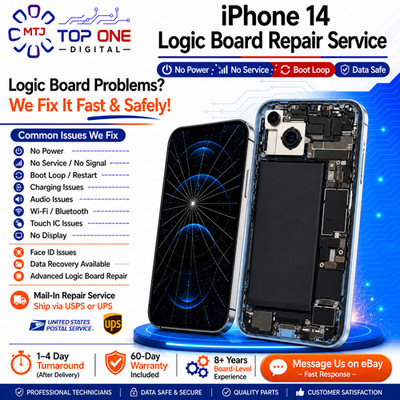 iPhone 14 Boot Loop Restarting ON/OFF Logic Board Repair Service