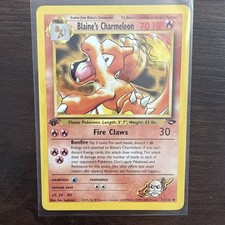 1st Edition Blaine's Charmeleon 31/132 Gym Challenge on eBay
