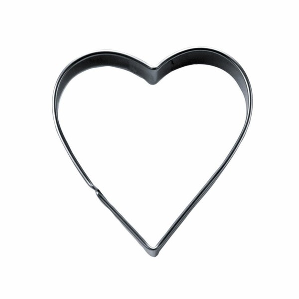 StäDter Ausstecher Herz Ausstechform PläTzchenform Keks PläTzchen Edelstahl 3 Cm-image