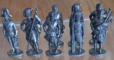 Metallfiguren Schotten (1850-1908) Eisen