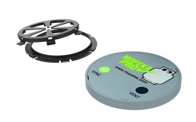 MOPEKA PRO Gasflaschen Gas Füllstandsanzeige Bluetooth mit Kleberahmen f. ALUGAS