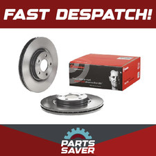 2x Brake Discs Pair Vented fits FORD FOCUS C-MAX Ti 1.6 Front 03 to 07 300mm Set