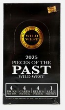 2025 Super Break Pieces of the Past Wild West Edition Hobby Box! Factory Sealed!