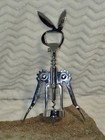 Playboy Corkscrew Bottle Opener,  Featuring Metal Playboy Bunny Head — photo 1