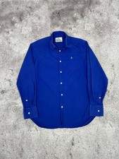 Vivienne Westwood Button Up Shirt Long Sleeve Blue Men's size 50
