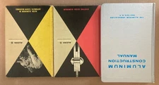 6 ALCOA ALUMINUM HANDBOOKS CONSTRUCTION ARCHITECTURE ENGINEERING RIVETING SCREWS