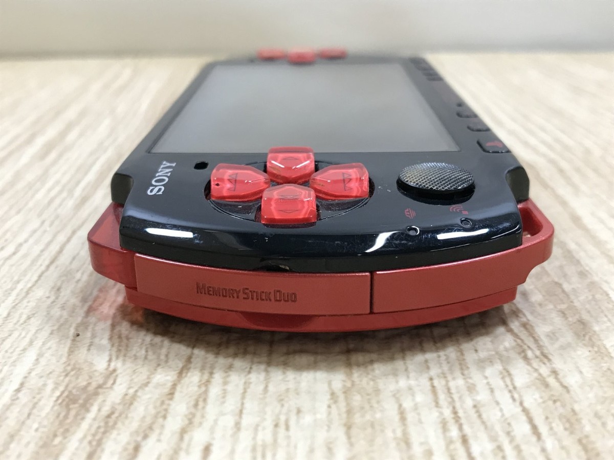 PSP 3000 本体 PSP-3000 BLACK & RED Console Japan - With Defects GE1484 | eBay