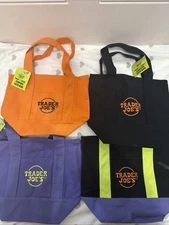 Trader Joe's Trick Or Treat Tote Halloween Small Bag Limited Edition NWT