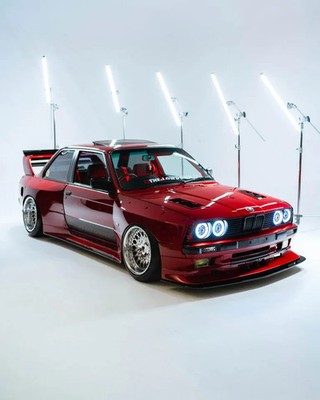 1/24 BMW M3 E30 LTO Widebody Bausatz für Nunu & Fujimi Model Kits 3D gedruckt