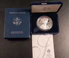 2004 W American Silver Eagle Proof w/ Mint Box COA